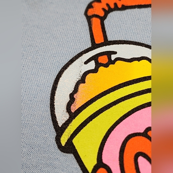 The Simpsons Light Blue Graphic T-Shirt, Sz Large - Picture 10 of 11